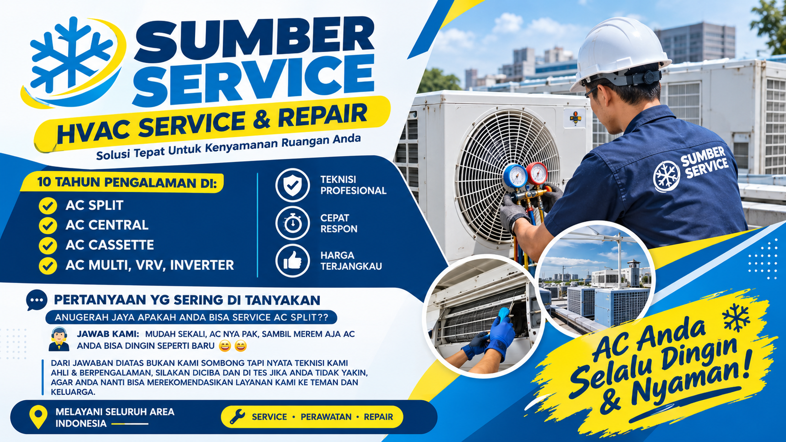Hubungi Sumber Service sekarang - WhatsApp Jakarta dan Tangerang