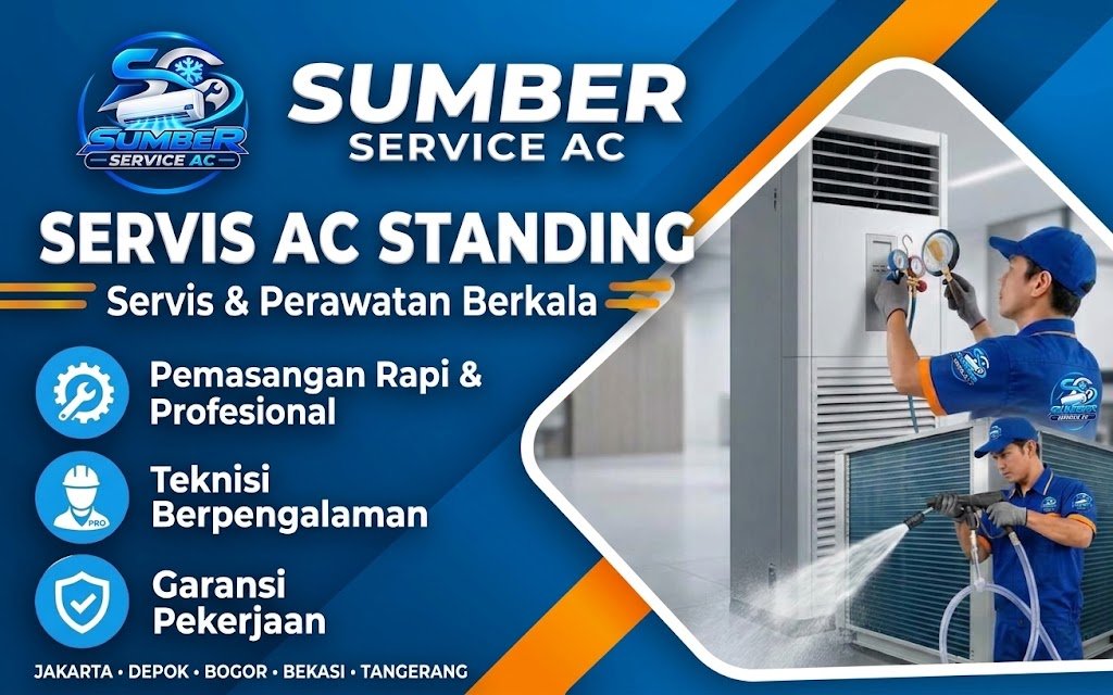 Service AC standing Jakarta dan Tangerang
