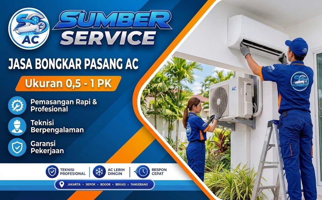 Bongkar pasang AC Jakarta dan Tangerang